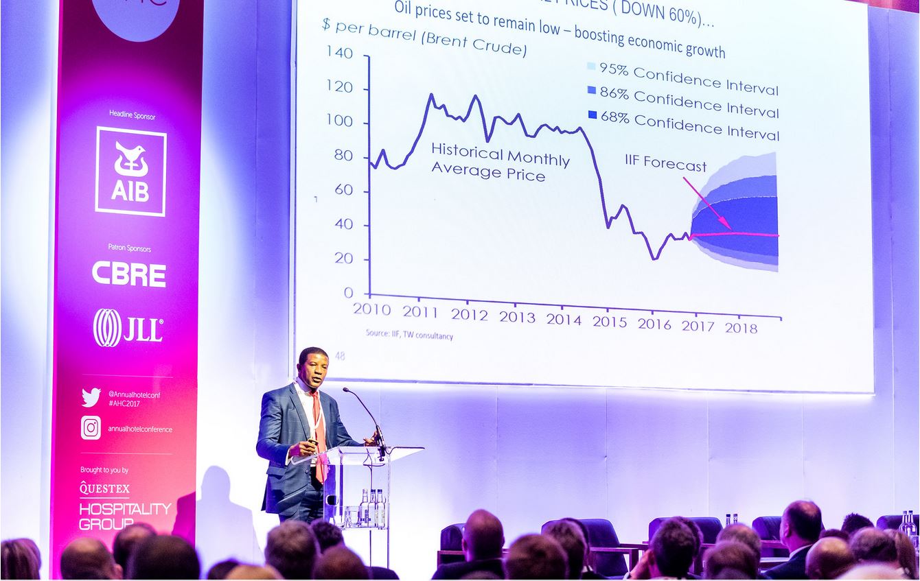 Trevor Williams at the Annual Hotel Conference 2017