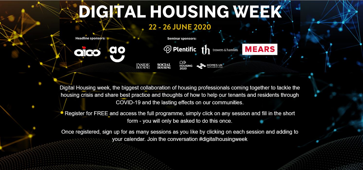 Digital Housing Week 22-26 June 2020