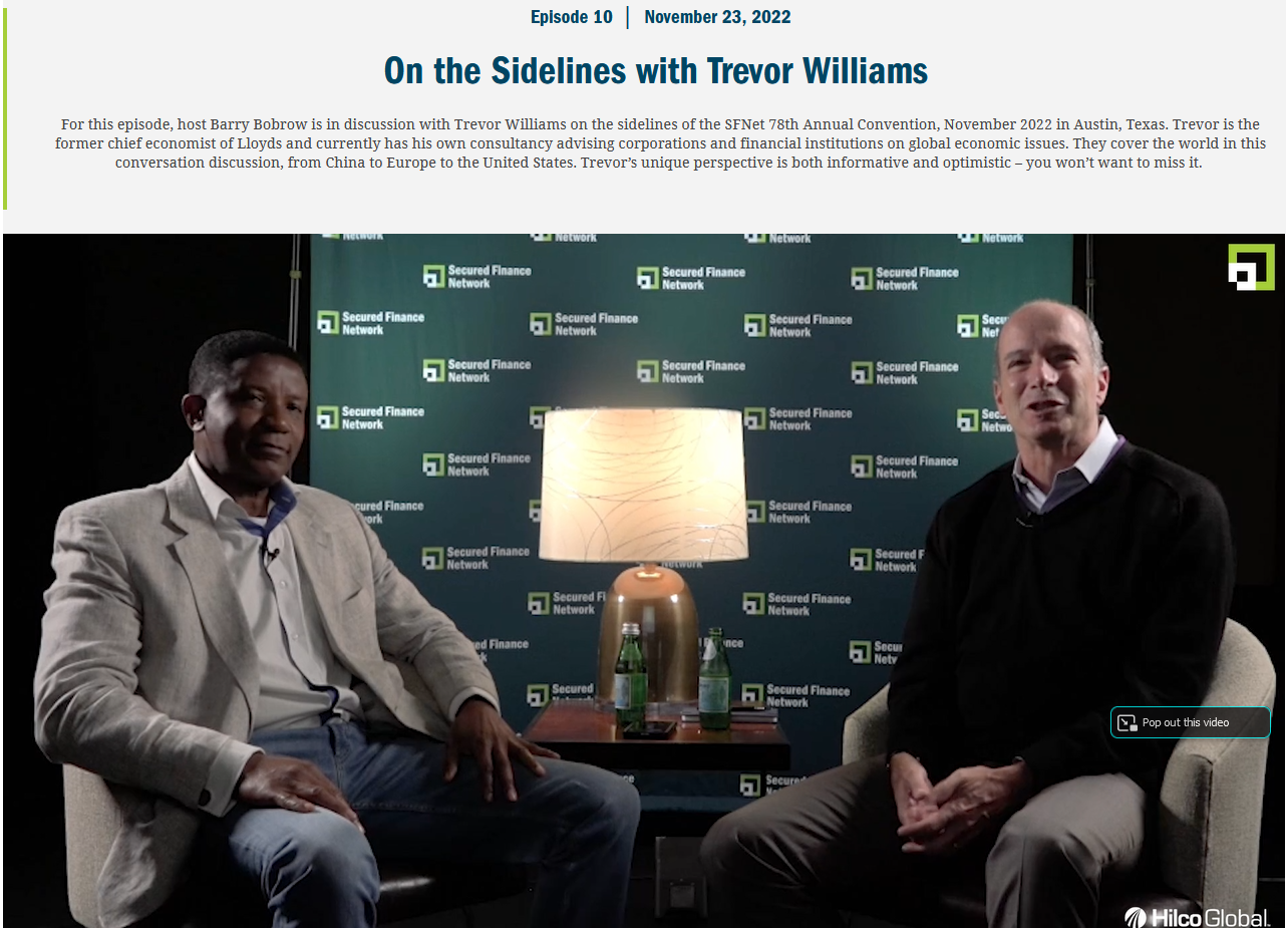 On the Sidelines with Trevor Williams, podcast
